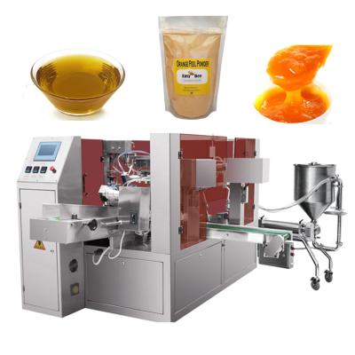 China 200RY Automation Premade Tomato Pouch Rotary Packing Machine for sale