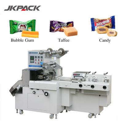 Cina High Speed JY-800Q Automatic Soft Candy Cut and Wrap Wrapping Machine, candy wrapping machine, flow wrapping machine in vendita