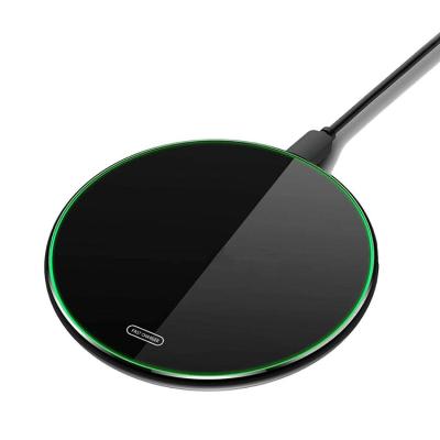 China Custom 15w Mobile Phone Around Fast Charging Wireless Charger Pad for sale