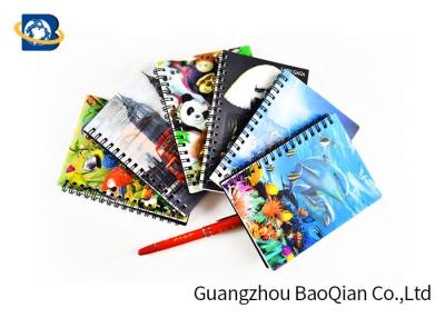 China A4 A5 A6 3D Lenticular Notebook Eco - Friendly Material For Student Stationery for sale