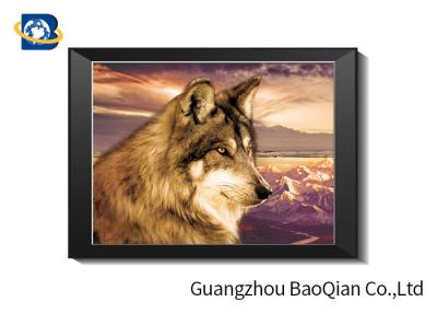 China OEM Flip Effect 3D Lenticular Picture For Hotel Decoration 30 x 40 cm for sale