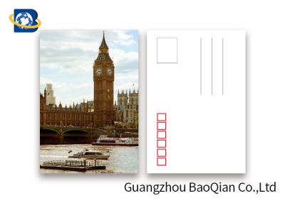 China UK Tourist Tttraction 3D Lenticular Postcards 5D Effect Printing Images for sale