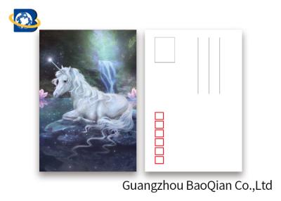 China Souvenir Gift 3D Lenticular Card With Customized Logo / Lenticular Photo Printing Postcard for sale