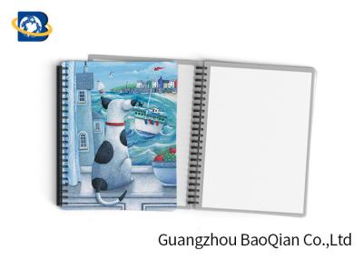 China Durable Custom Printed Notebooks , A4/A5/A6 3D Lenticular Cover CMYK Offset Printing for sale