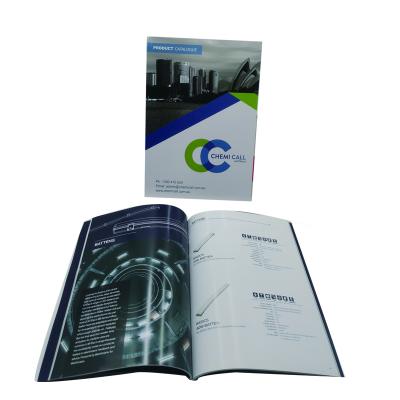 China paper & Cardboard Custom Paperback Limit Book Catalog Booklet Brochure Hot Stamping Folding Paper Printing for sale