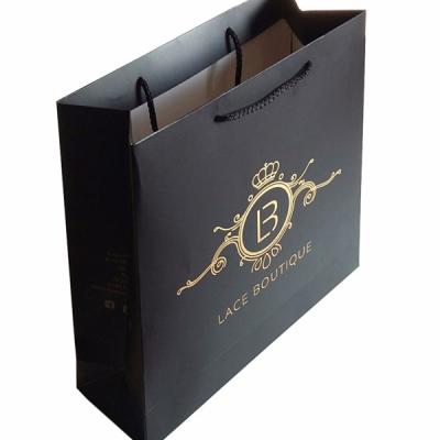 China Recyclable Low Cost Retail Gift Shopping Custom Printing Luxury Paper Bag With Your Own Logo Print for sale