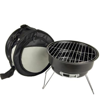 China Small Mini 3-5 Person All-in-One Height Adjustable Outdoor Garden Tools Portable BBQ Grill Charcoal Grill Towel BBQ Grills for sale