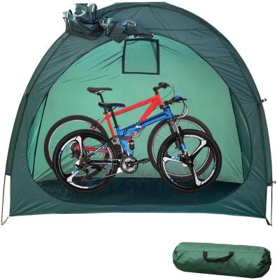 China 8.9mm Fiberglass Space Saving Shed Garden Bicycle Cycle Tent Outdoor Camping Portable Bike Storage Tent for sale