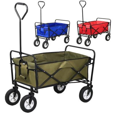 China High quality mini camping foldable outdoor utillty cart tool cart folding cart beach carts for sale