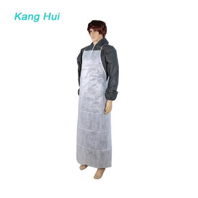 China 2014 Popular Durable Anti-static Cobbler Long Cleaning PP Apron for sale