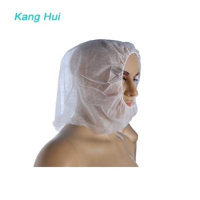 China Without Round Face Mask Dispsable Protective Hood for sale