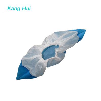 China Disposable PE shoe cover welded by hand or by machine disposable PE shoe covers (PP shoe cover, CPE shoe cover) for sale