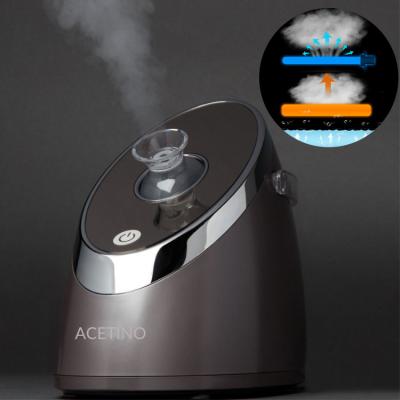 China Illuminating Skin Moisturizing Face Sauna Mist Sprayer Nano Ionic Facial Steamer for sale