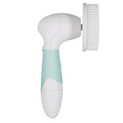 China DEEP CLEANING Wholesale 5 in 1 Dual Action Facial Micro Foaming Cleansing Brush for sale