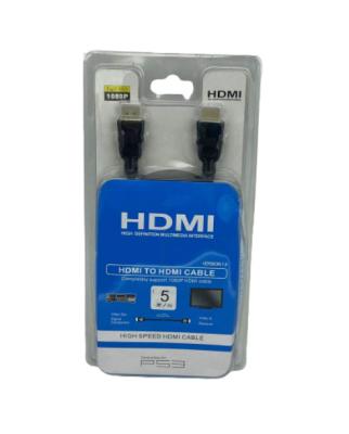 China Camera 1.8m HDMI Cable 1080p HDMI Black Gold Plated Video Cable 1.4V for sale