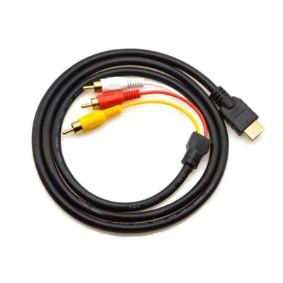 China camera rca to hdmi hdmi to rca cable rca to hdmi adapter cable for sale