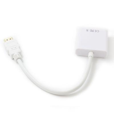 China COMPUTER 1080P HDMI to VGA Converter , HDMI to VGA Adapter Male to Female for Computer for sale