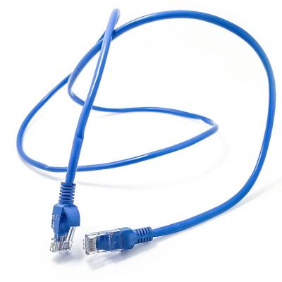 China High Speed ​​Solid Lan Computer Patch Cord Ethernet Internet FTP Sftp Utp Flat Cable Shielded Network Module Flat RJ45 CAT5 CAT6 Network Cable for sale