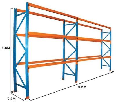 China Heavy Duty Dexion Racking And Shelving For Warehouse Storage for sale