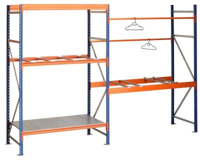 China Medium Duty Longspan Shelf Lightweight Warehouse Rack Cargo & Storage Equipment for sale