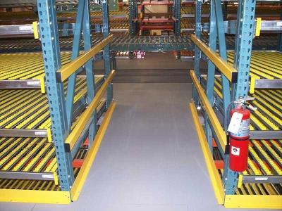 China Gravity Carton Flow System Pallet Flow Racking With Roller for sale