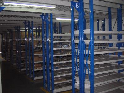 China Smooth Surface Mezzanine Platform Racking Systems For Industrial Storage for sale