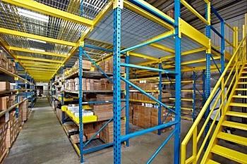 China Steel Mezzanine Racking System Multi Tier Warehouse Storage Pallet Rack for sale