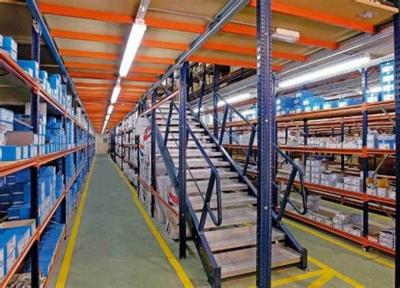 China Multi Tier Mezzanine Shelving System Easy Installation Warehouse Storage Racking for sale