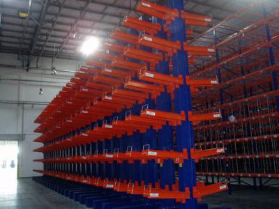 China 1000kg/arm Cantilever Storage Racks Heavy Duty Warehouse Cantilever Racking Systems for sale