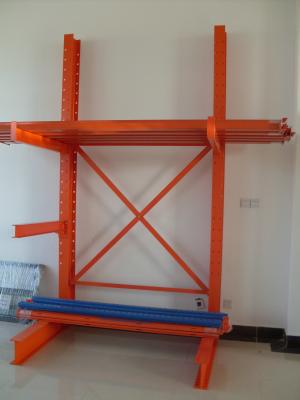 China OEM Light Duty Cantilever Rack Shelf , Cantilever Storage Racking Manufacturer for sale