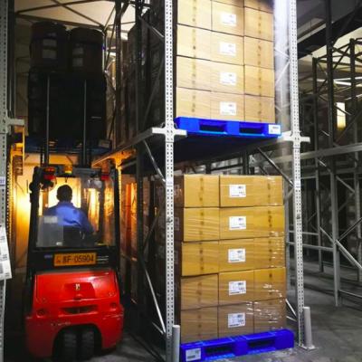 China Heavy Duty Drive Through Pallet Racking For Cold Storage ISO9001 Approved for sale