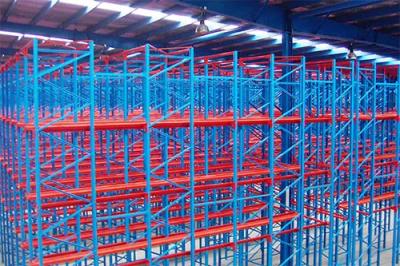 China Customized Steel Drive Thru Pallet Racking For Warehouse Rack for sale