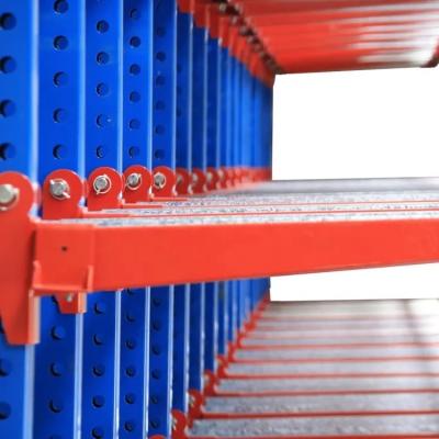 China Indoor / Outdoor Adjustable Cantilever Racking Single Sided Cantilever Racking Heavy Duty for sale