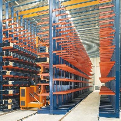 China Anti Seismic Cantilever Storage Racks Double Sided Heavy Duty Cantilever Shelving for sale