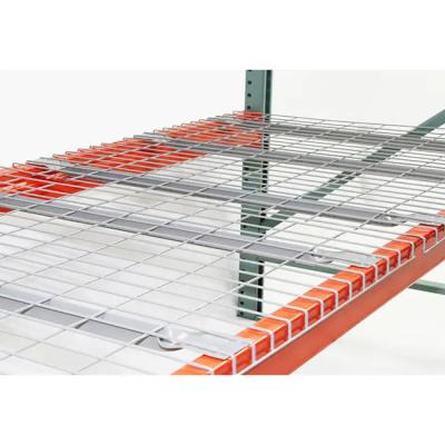 China OEM Heavy Duty Pallet Racking Shelving System With Galv Powder Coating Wire Mesh Decking for sale