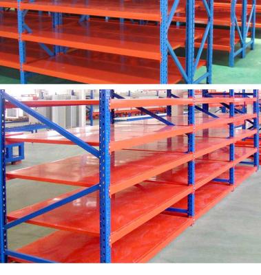 China Adjustable Boltless Steel Shelving , Warehouse Storage Heavy Duty Metal Shelving for sale