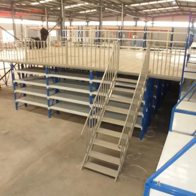 China Acerack Warehouse Steel Platform Heavy Duty Mezzanine Floor OEM Design for sale