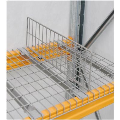 China Standing Free / Hangling Steel Wire Mesh Divider For Pallet Racking for sale