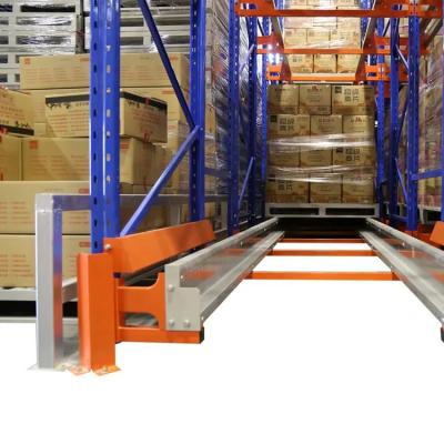 China High Density Automatic Radio Shuttle Racking System For Warehouse Storage for sale