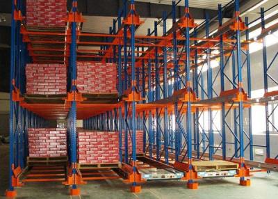 China Automated Warehouse Storage Racking System Steel Radio Shuttle System for sale