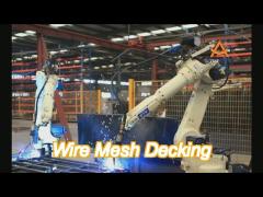 material handling china wholesale manufacturers metallic zinc wire mesh decking panels
