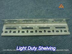 household slotted angle steel rack light duty metal storage racks for garage