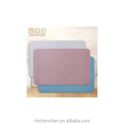 China CHINESE Diatomite Sustainable Water Protection Special For Bathroom Shower Diatomite Bath Mat for sale