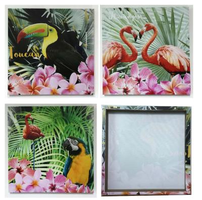 China Eco-friendly Flamingo Wall Picture Home Decor Canvas Painting Canvas Print Art for sale