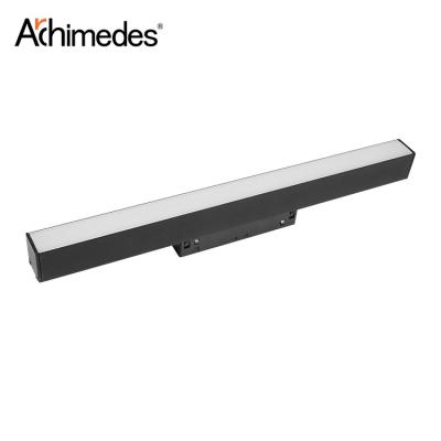 China Wholesale Price Modern Indoor Office Ceiling Aluminum Magnetic Linear Track Light for sale