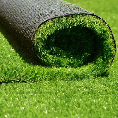 China Fire Protection 35mm Artificial Grass And Lawn Turf For Decor Mat Home Garden Football Landscaping Sports Flooring Turf Mat for sale