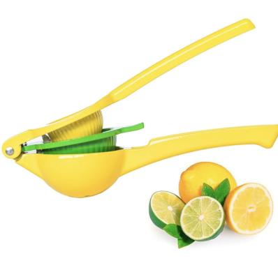 China Double Lemon Extruder Outdoor Manual Citrus Juicer Manual Fruit Juicer for sale