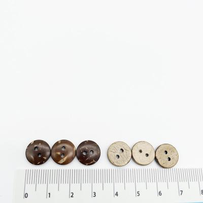 China New Retro Round Sustainable Fast Delivery Design Bags Coconut Shell Buttons for sale