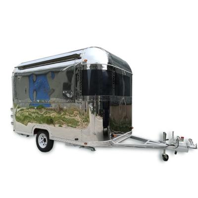 China Winery fully equipped usati vendita food caravan outdoor mobile kitchen used food truck trailers for sale for sale