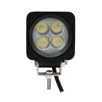 China All cars wholesale all kind of 3inch 12w square led work light 12v led interior vehicle work light with waterproof best price for sale